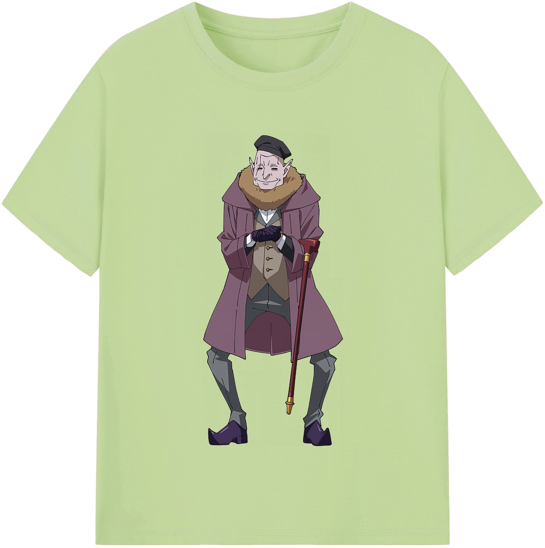 （画像用） 転スラ Regarding Reincarnated to Slime 綿100％半袖Tシャツ（フロントプリント）